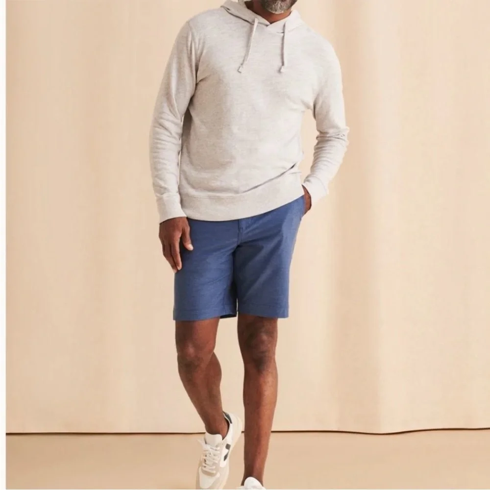 FAHERTY All Day shorts size 40 blue NWOT